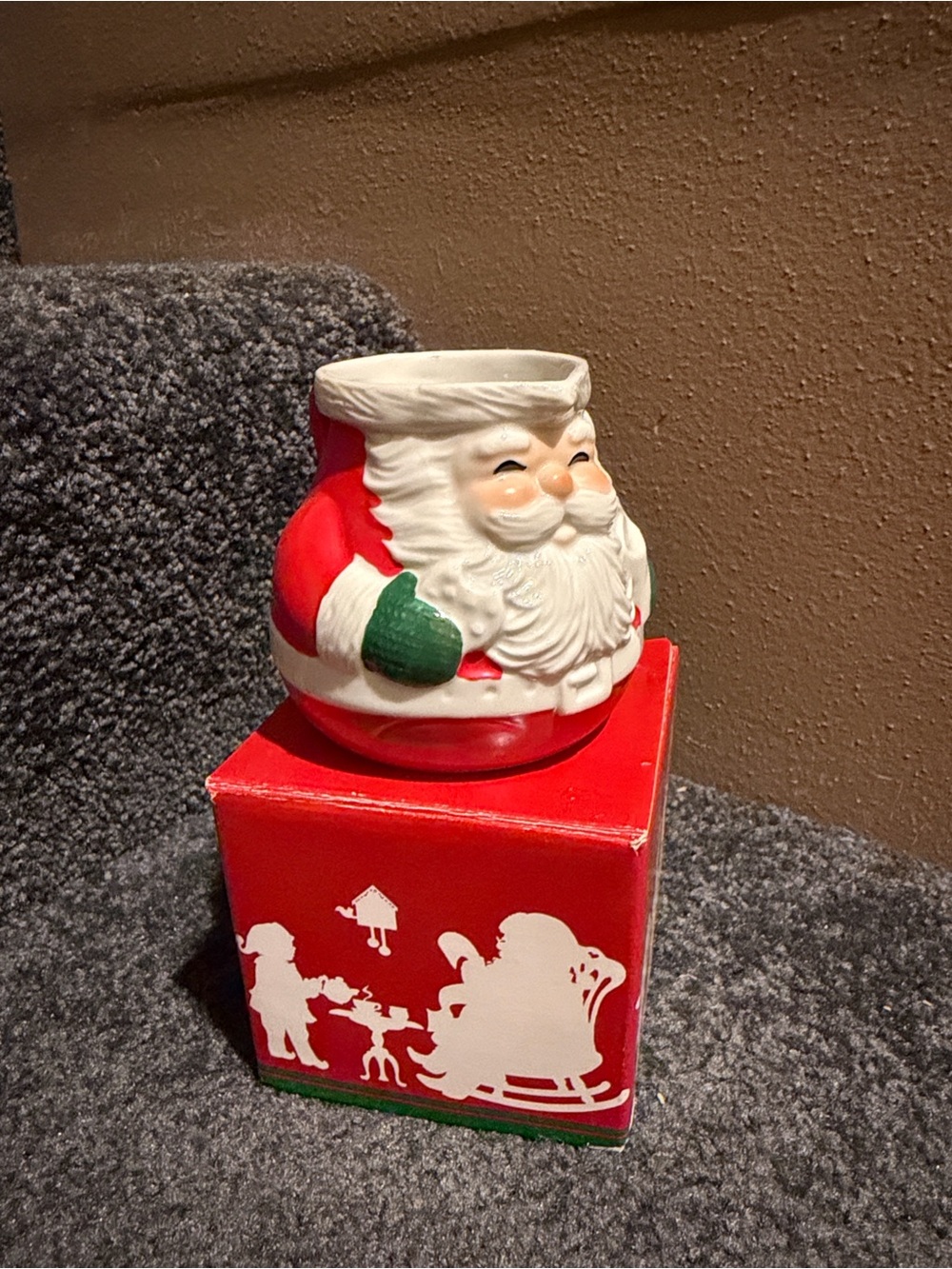 AVON Vintage Santa Claus Creamer 1983 with Box